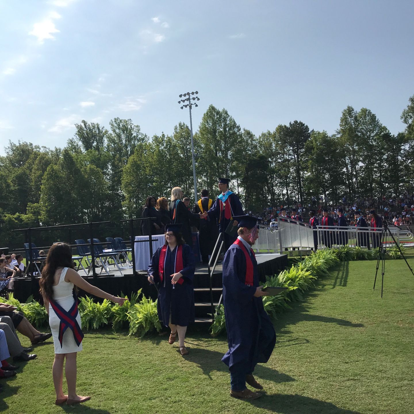 Magna Vista High School graduation